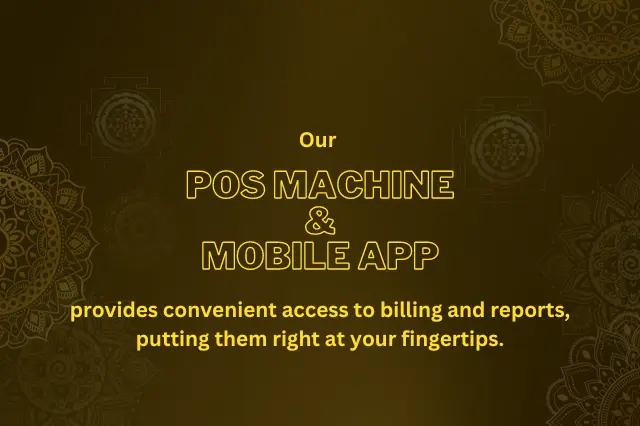 Pos and mobile app for temple management